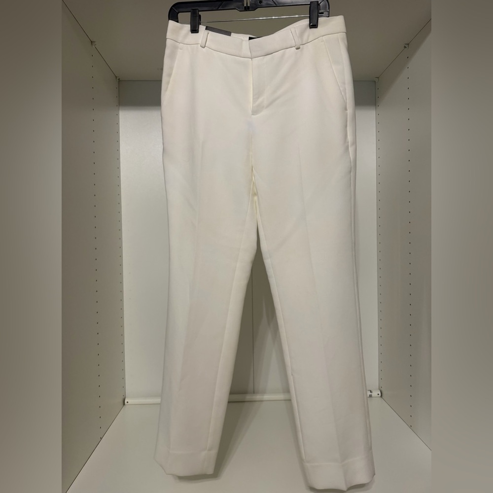 Banana Republic Factory Women's Cream Trousers